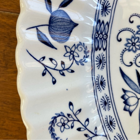 Replacement Blue Nordic by J&G Meakin English Ironstone Hand-Engraved  Platter - Picture 12 of 15